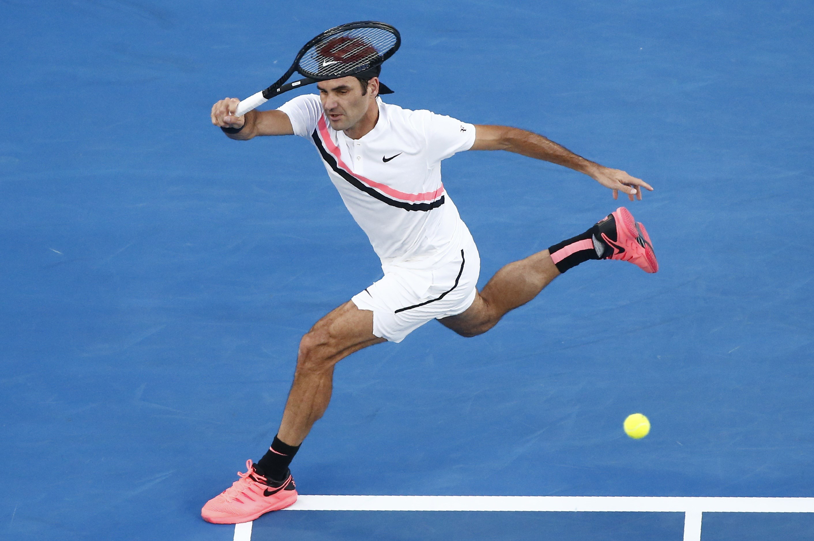 澳大利亚网球队完胜世界网球队，费德勒高光表现